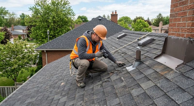 Roof Damage Inspection in West Harrison, NY