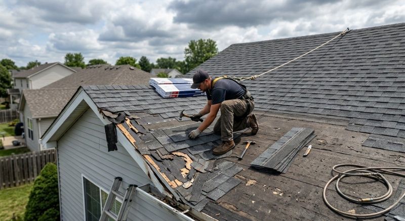 Roof Damage Restoration in Stratford, CT