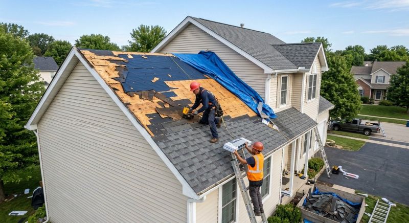 Roof Damage Restoration in Yorktown Heights, NY