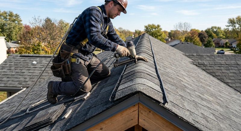 Roof Ridge Repair in New Canaan, CT