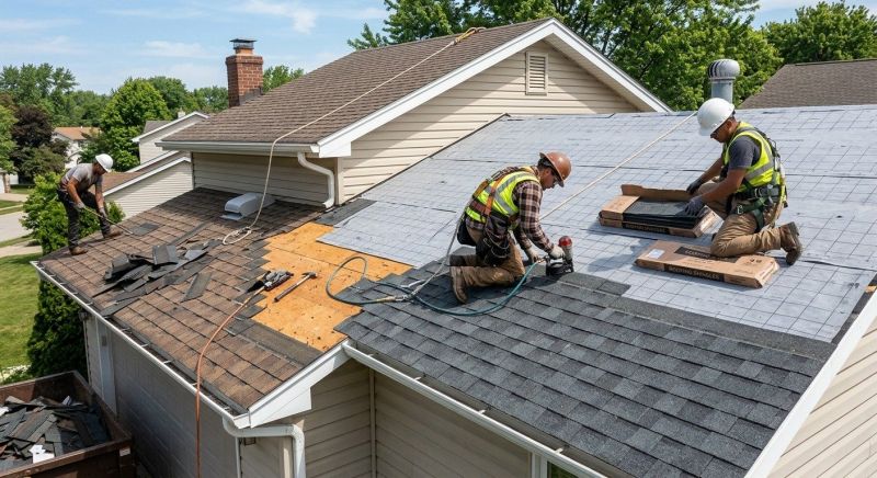 Roof Shingle Replacement in New Canaan, CT