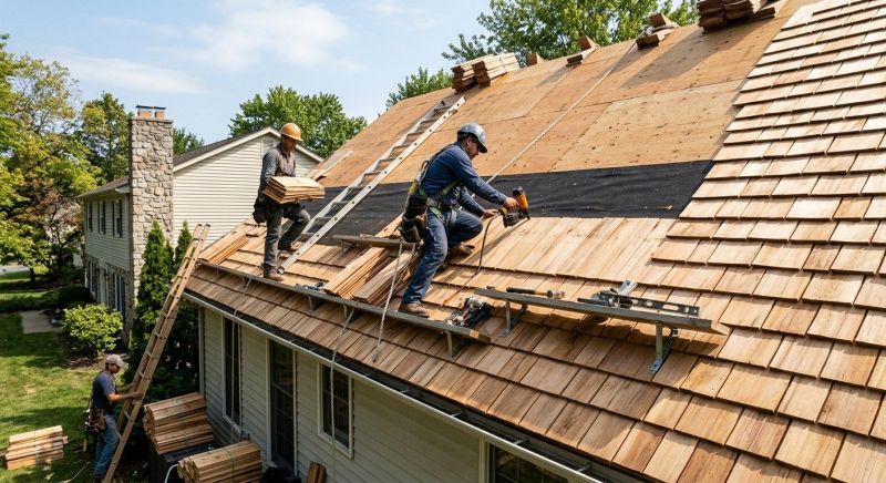 Shake Roof Replacement in Pelham, NY