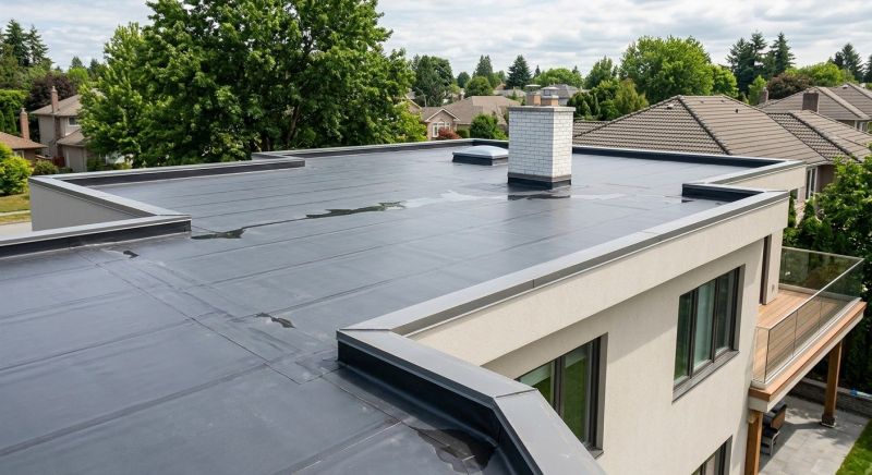 Single Ply Roof Installation in Greenwich, CT
