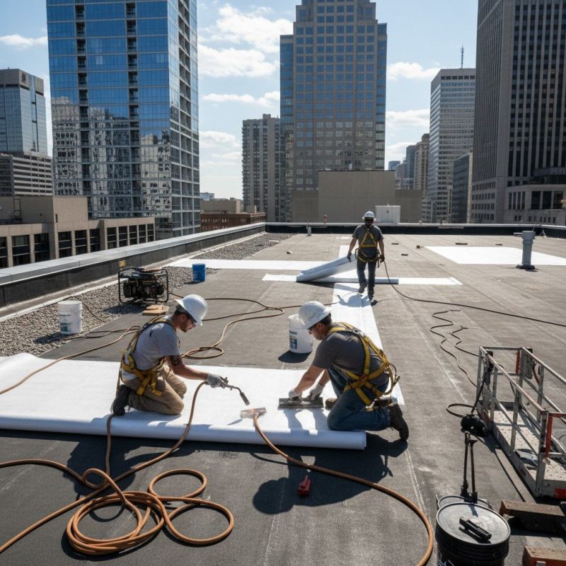 Single Ply Roof Repair in Pleasantville, NY