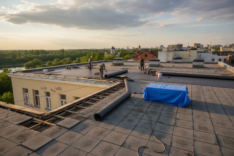 Single Ply Roof Replacement in Mount Vernon, NY