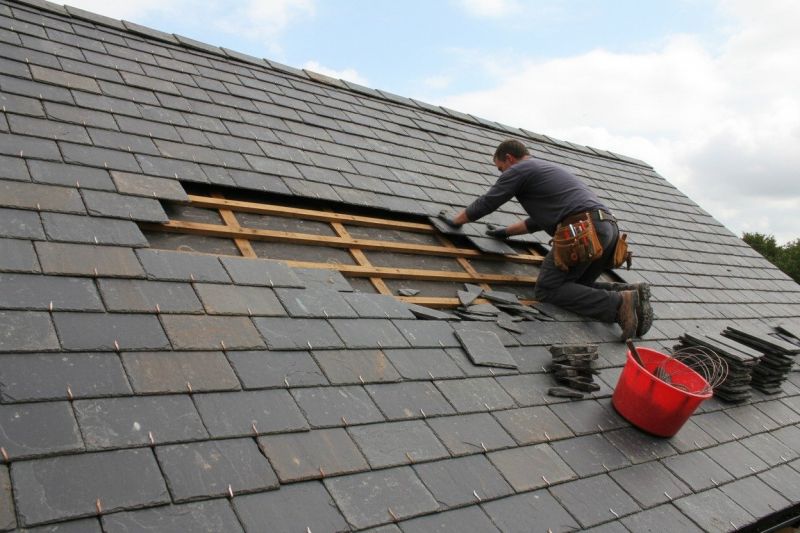 Slate Roof Repair in Redding, CT