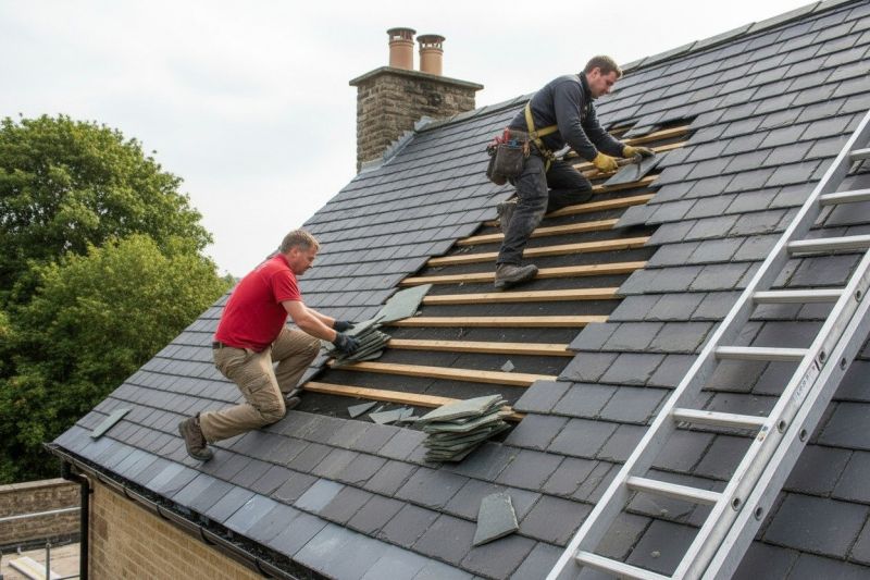 Slate Roof Repair in Stamford, CT