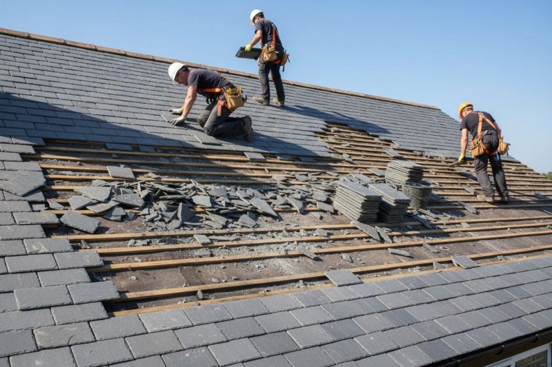 Slate Roof Replacement in Bayville, NY