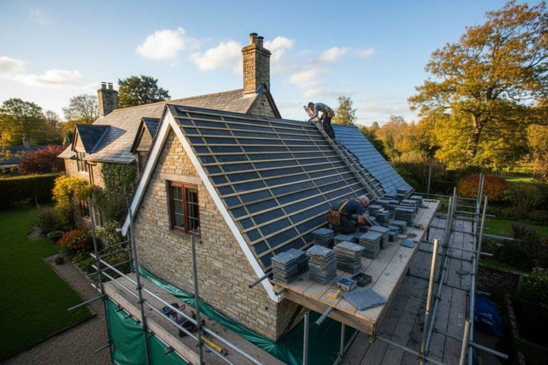 Slate Roof Replacement in Greenwich, CT