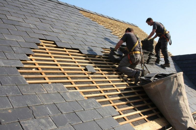 Slate Roof Replacement in Irvington, NY