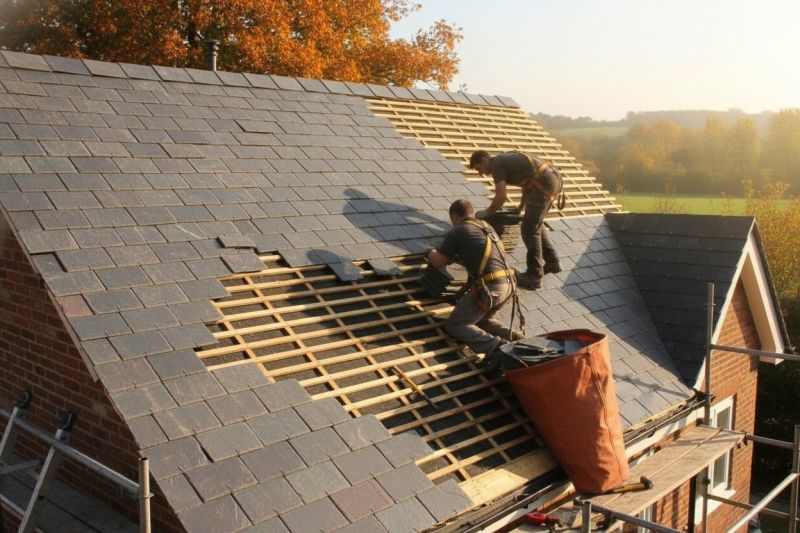 Slate Roof Replacement in Northport, NY