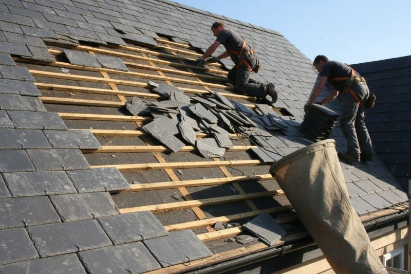 Slate Roof Replacement in Redding, CT