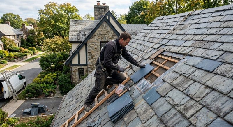 Slate Shingles Repair in Croton On Hudson, NY