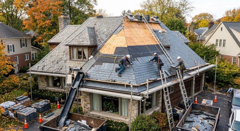 Slate Shingles Repair in Mohegan Lake, NY