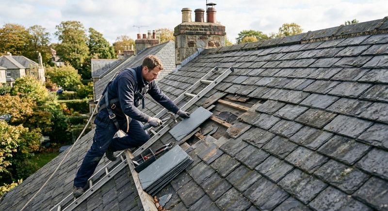 Slate Shingles Repair in Redding, CT