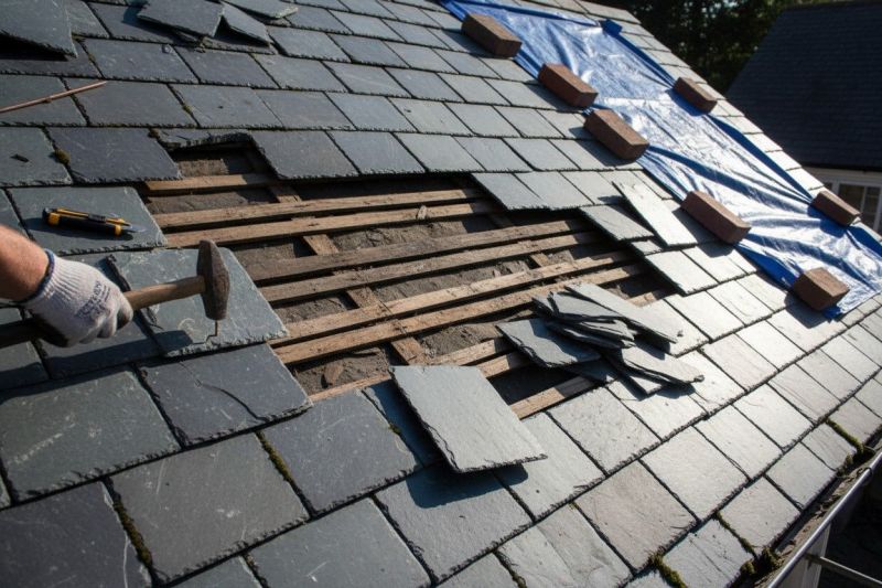 Slate Shingles Repair in Sandy Hook, CT