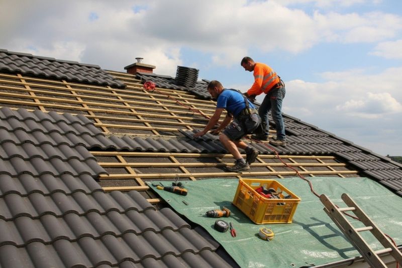 Spanish Tile Roof Repair in New Canaan, CT