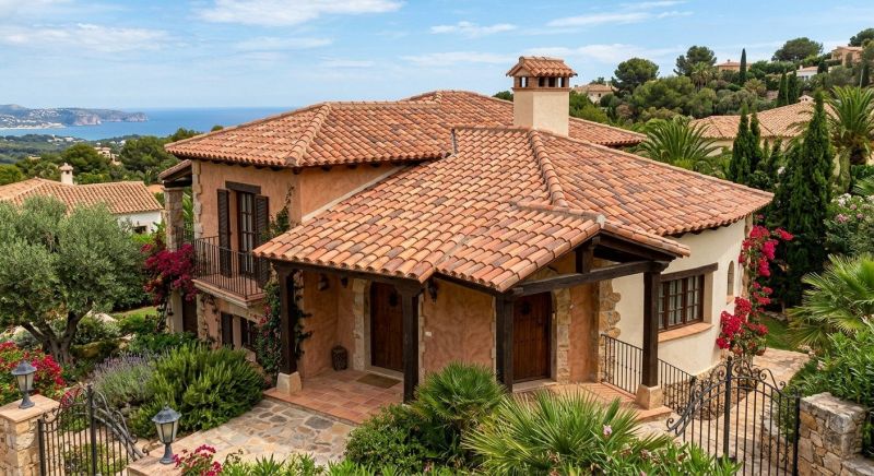 Spanish Tile Roof Replacement in New Canaan, CT