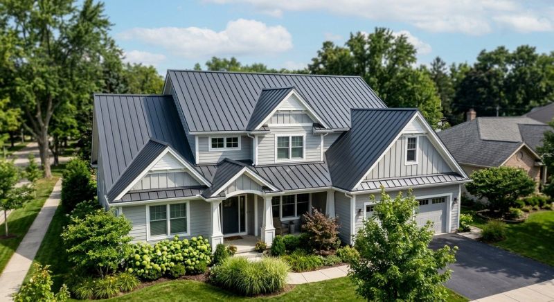 Steel Roof Replacement in Rye, NY