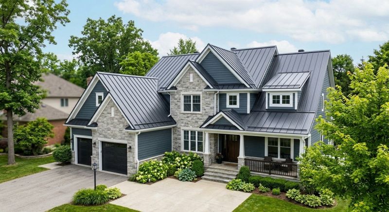 Steel Roof Replacement in Wilton, CT