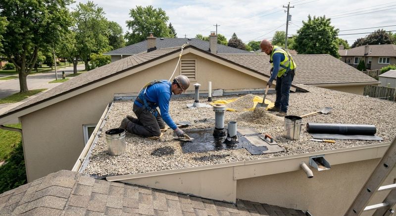 Tar And Gravel Roof Repair in Pound Ridge, NY