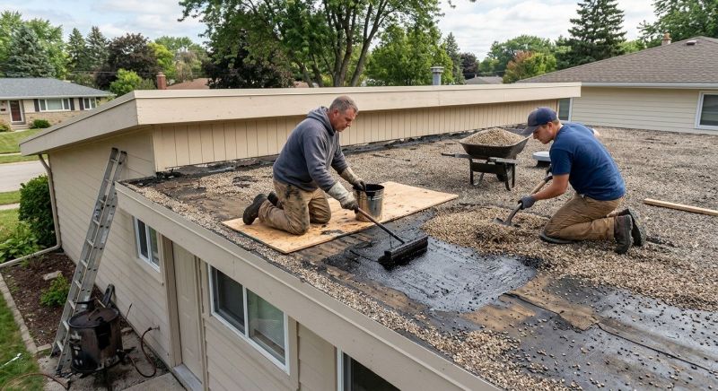Tar And Gravel Roof Repair in Putnam Valley, NY