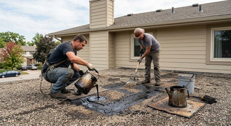 Tar And Gravel Roof Repair in Suffolk County, NY