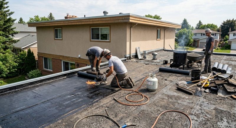 Tar Roof Repair in Yonkers, NY