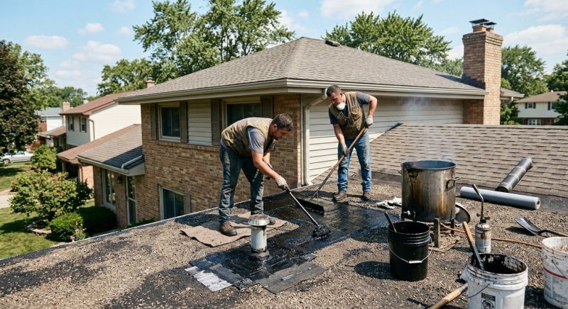 Tar Roof Repair in Yonkers, NY