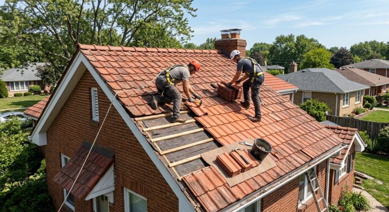 Tile Roof Repair in Cortlandt Manor, NY
