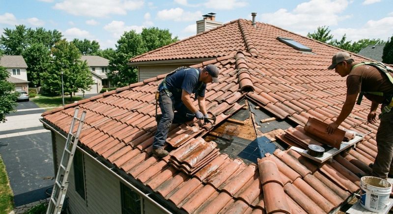 Tile Roof Repair in Old Greenwich, CT