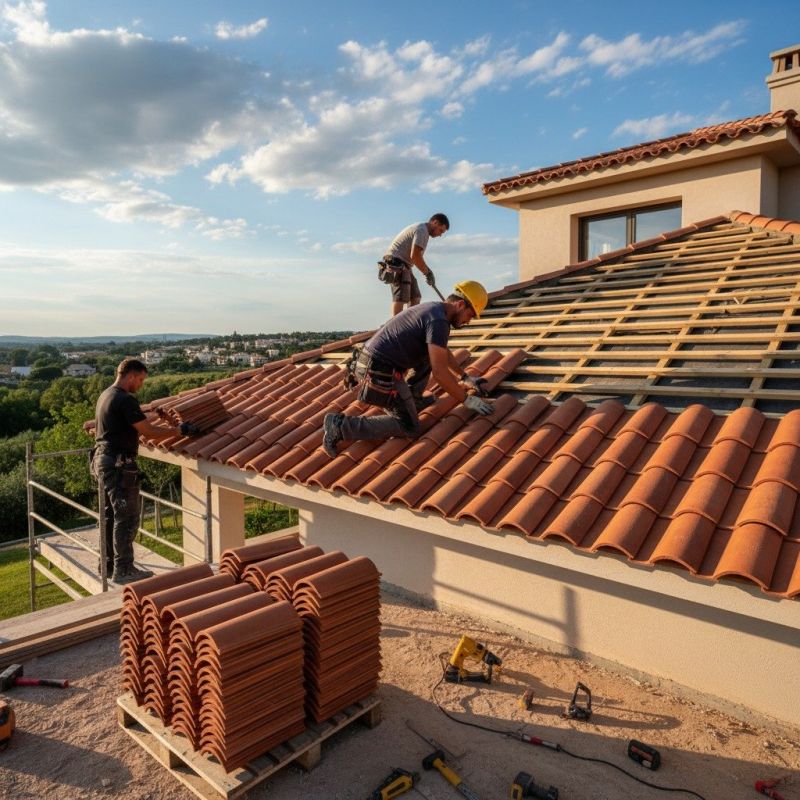 Tile Roof Replacement in Hartsdale, NY