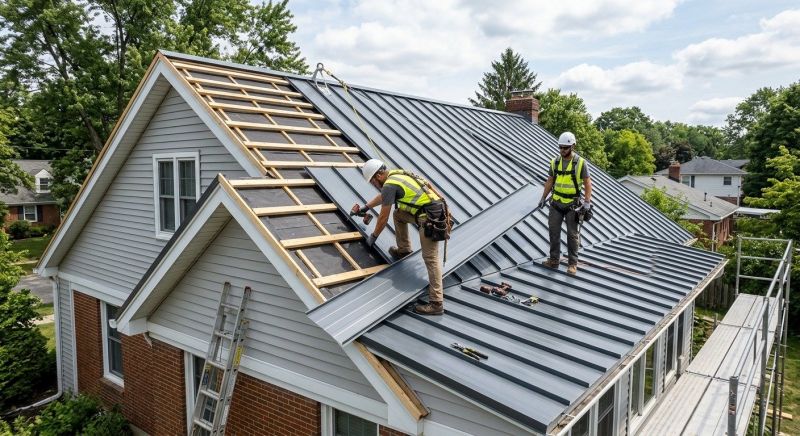 Tin Roof Installation in Shelton, CT