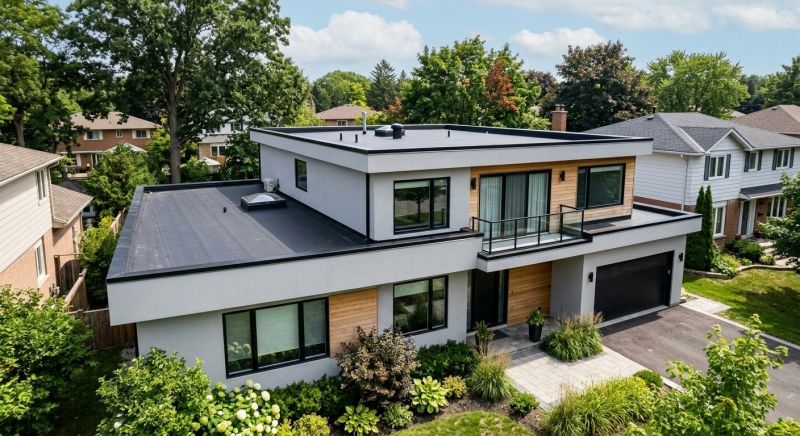 Tpo Roof Construction in New Canaan, CT