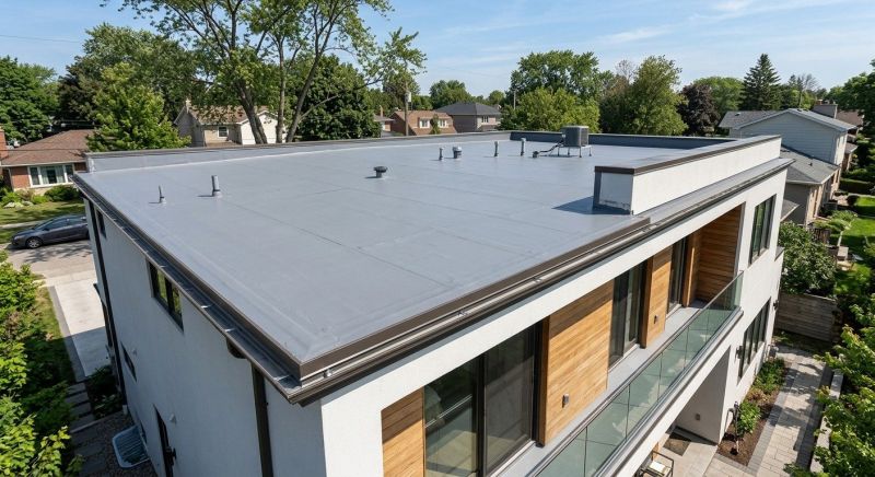Tpo Roof Replacement in Newtown, CT