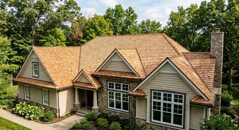 Wood Roofing Installation in Brookfield, CT