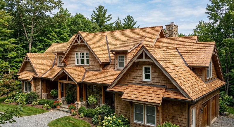 Wood Roofing Installation in Glen Head, NY