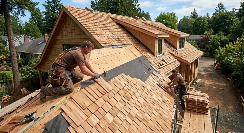 Wood Roofing Installation in Monroe, CT