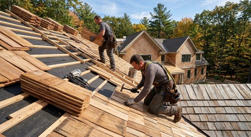 Wood Roofing Installation in Pelham, NY