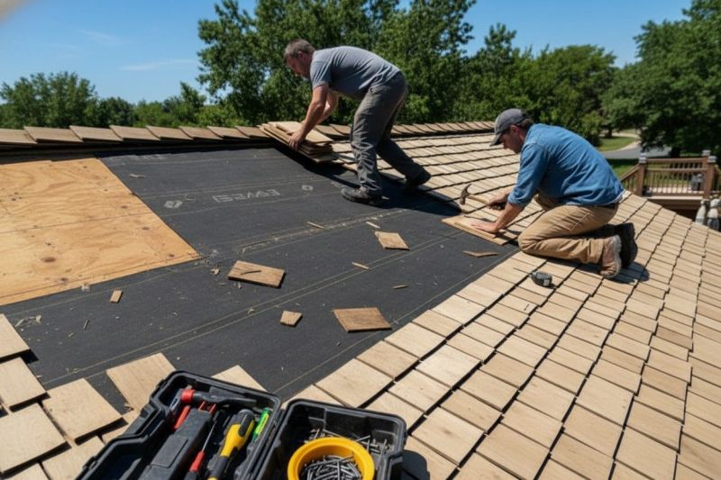 Wood Shake Roof Repair in Oyster Bay, NY