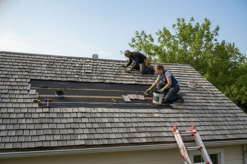 Wood Shake Roof Repair in Stamford, CT