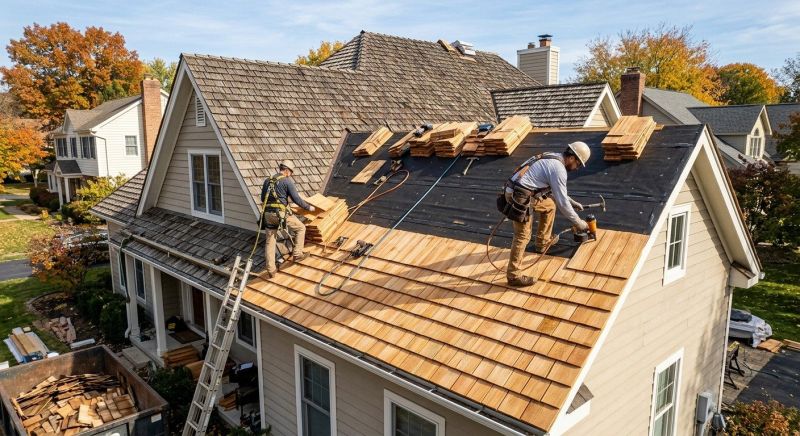 Wood Shake Roof Replacement in Ossining, NY