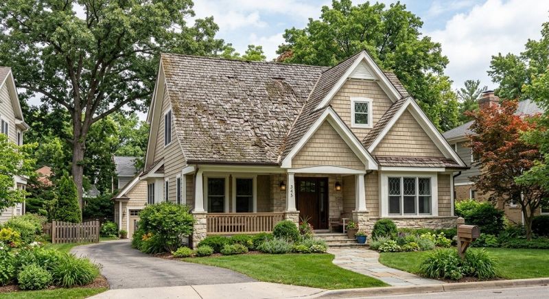 Wood Shake Roof Replacement in Syosset, NY