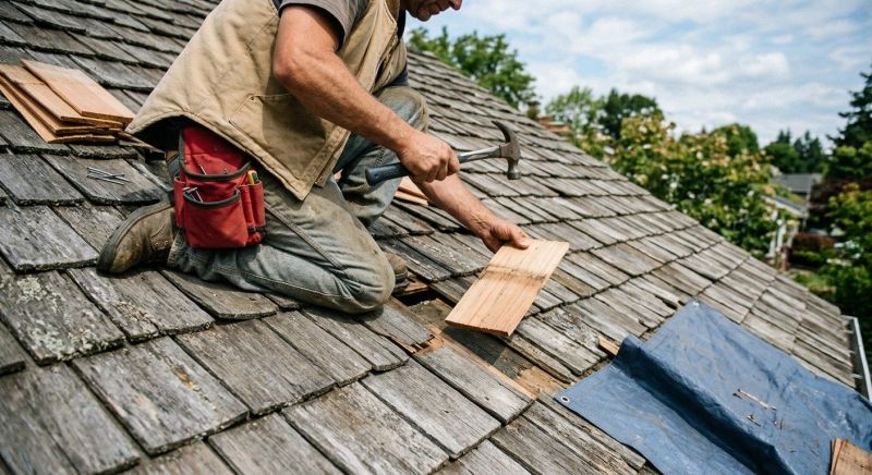 Wood Shingles Repair in Irvington, NY