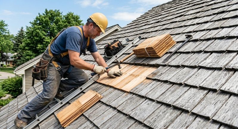 Wood Shingles Repair in Norwalk, CT