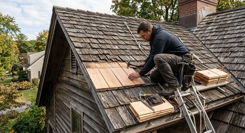 Wood Shingles Repair in Ridgefield, CT