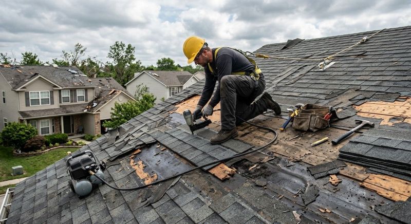 Roof Damage Repair in Port Washington, NY